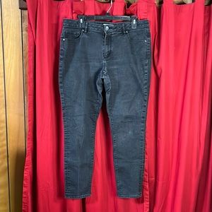 Loft black curvy skinny 12/31 jeans